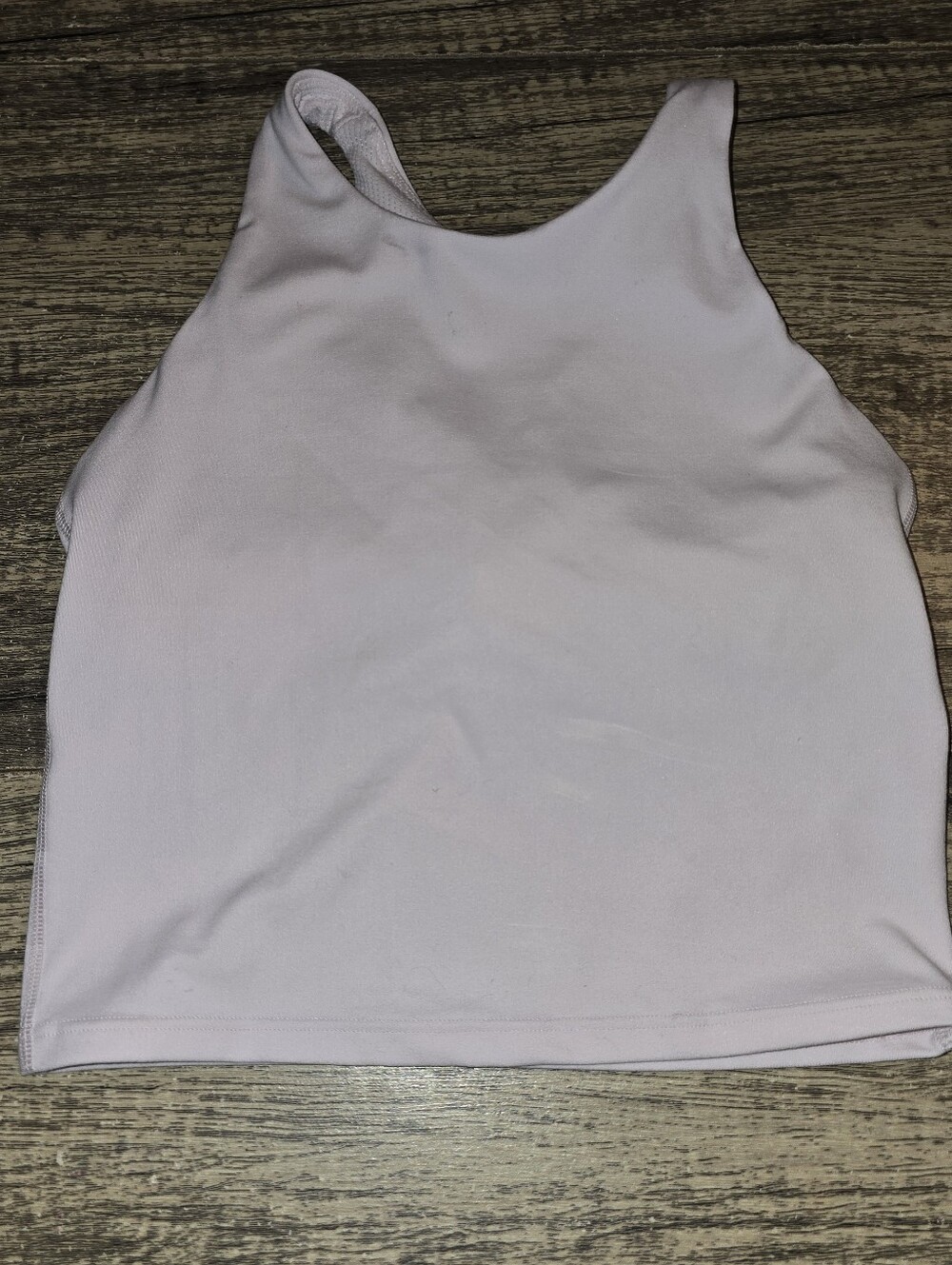 Athleta Girl Cream Long Distance Bra Size L/12 Youth